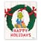 20" The Grinch Happy Holidays Pallet Wood Wall Art